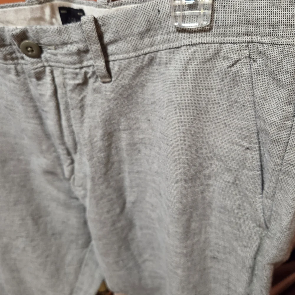 J. Crew Men's Light Gray Chinos
